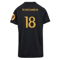 Real Madrid Aurelien Tchouameni #18 Tredjeställ Dam 2023-24 Kortärmad